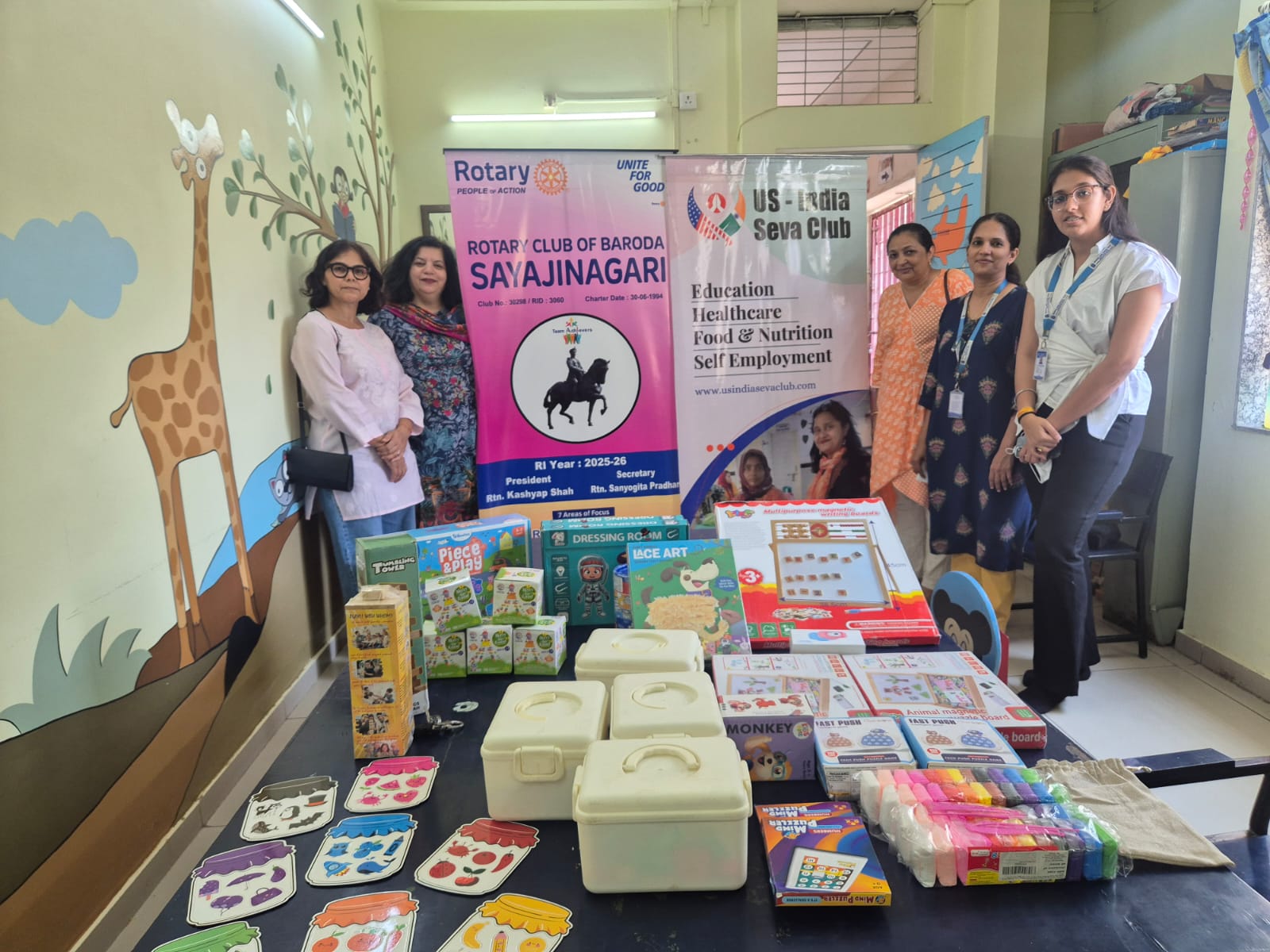 Toys at Kashiben Children Hospital